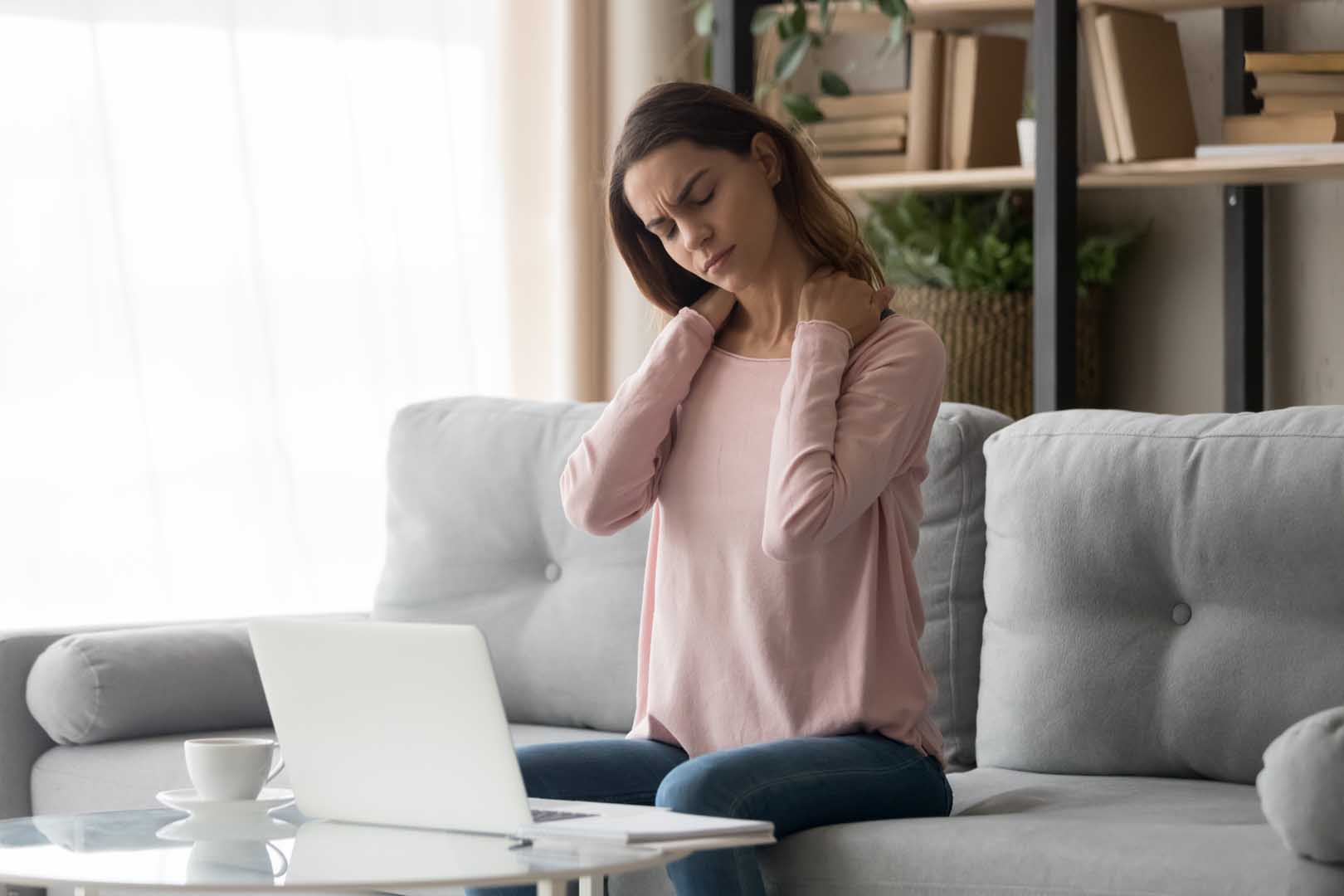 Image of a patient getting nerve pain relief treatments