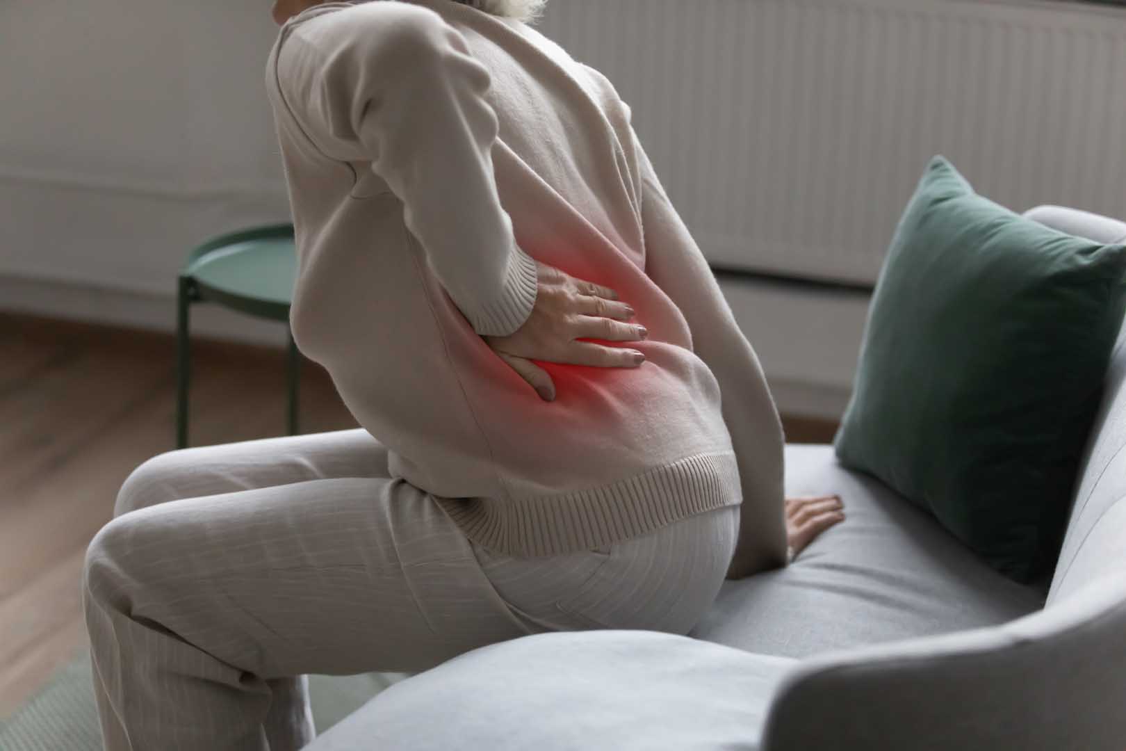 Image of a patient getting nerve pain relief treatments