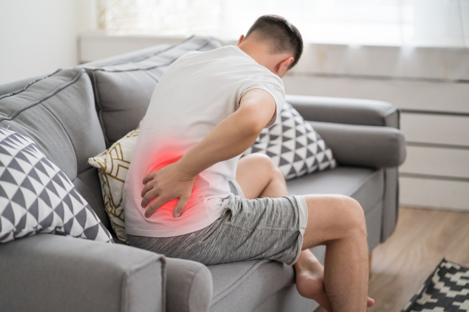 Image of a patient getting nerve pain relief treatments